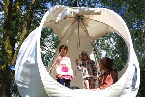 空中球形帐篷-1