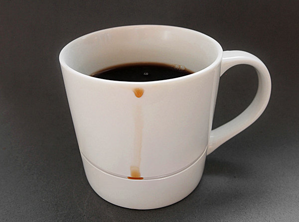 防滴漏咖啡杯设计 图一