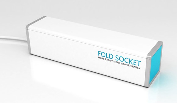 可折叠便捷创意插板（Fold Socket）图二