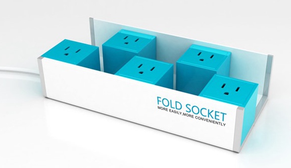 可折叠便捷创意插板（Fold Socket）图四