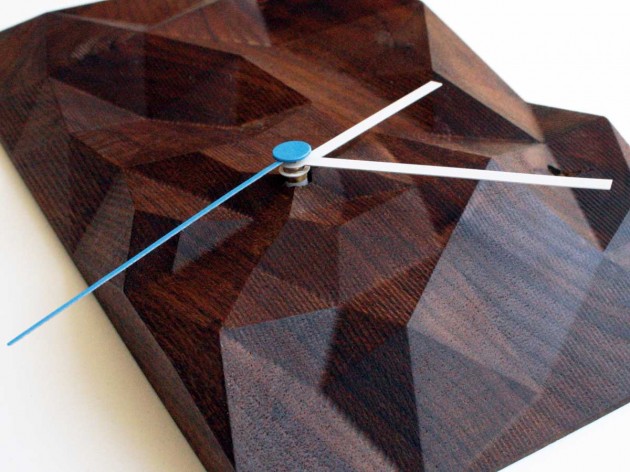 Block创意木制时钟设计 图三