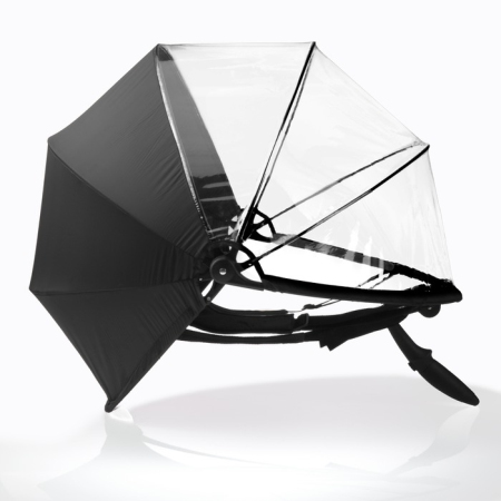 背肩式创意雨伞设计 图六