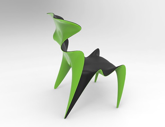 抽象概念创意塑料椅子（KLEO）图六