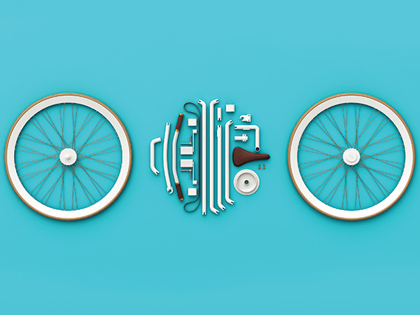 能装进口袋的创意自行车设计 图二