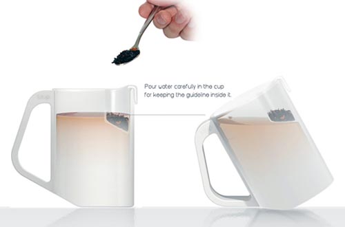 使用性能超高的倾斜茶杯（T-cup）