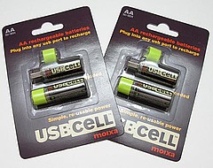 USB充电创意电池