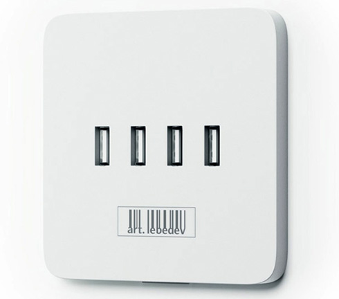 自带折叠支架的USB插座（Zaryadkus USB Socket）图五