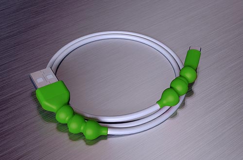 不容易断的数据线Snakable