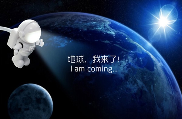 宇航员USB小夜灯（yesfactory）图四
