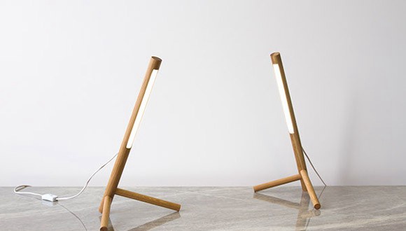 极简木元素台灯（Dowel Lamp）图四