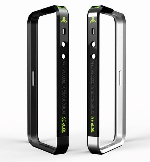 带边框提示的iPhone手机壳