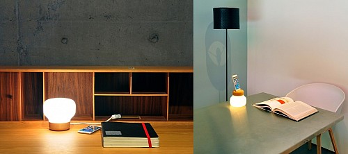 能为iPhone手机充电的创意台灯（Mushroom lamp）图七